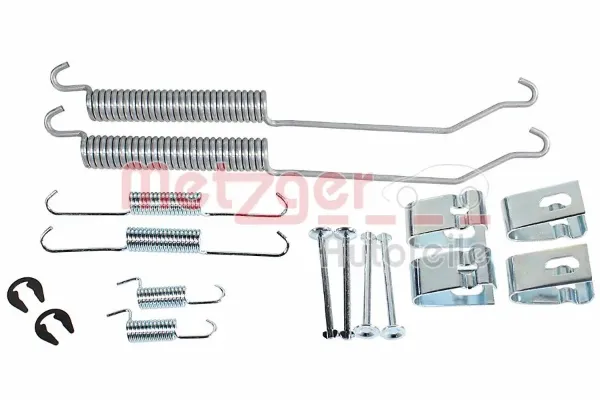 Kit de montagem das sapatas traseiras de tambor Nissan Navara NP300 III