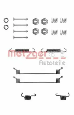 Kit de montagem das sapatas traseiras de tambor Renault 21 L48