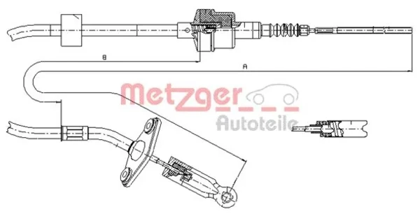 46740889 Fiat/Alfa/Lancia cabo de embraiagem