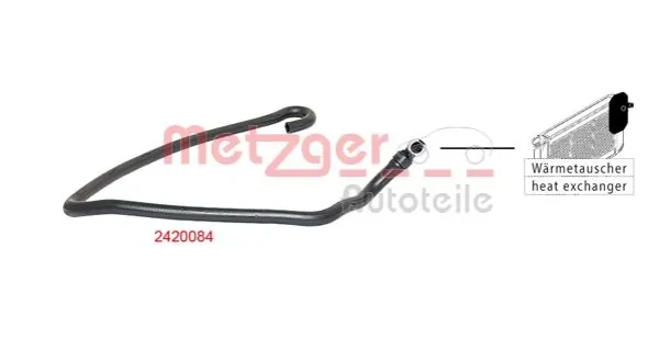 Mangueira (cano derivado) do sistema de esfriamento para Ford Transit (E)