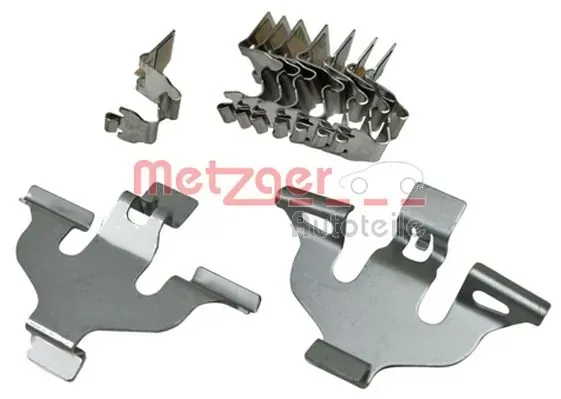 Kit de molas de fixação de sapatas de disco dianteiras Audi Q7 4MB, 4MG, 4MQ