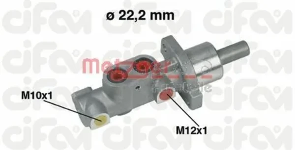 Cilindro mestre do freio para Peugeot 206 (T3E)