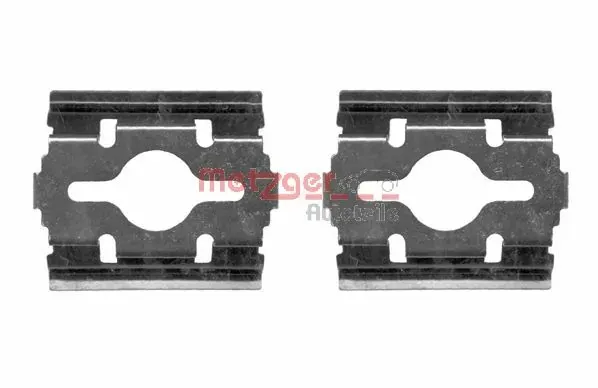 Kit de molas de fixação de sapatas de disco dianteiras Fiat Ducato II