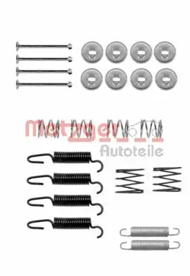 Kit de montagem das sapatas traseiras de tambor Toyota RAV4 I Cabrio