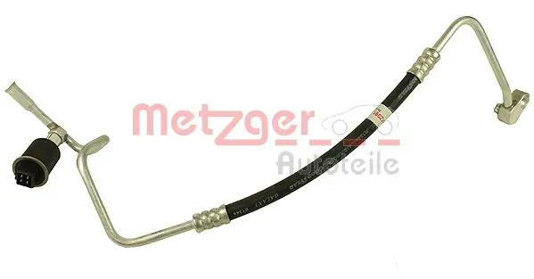 Mangueira de aparelho de ar condicionado, desde o radiador até o vaporizador 2360018 Metzger