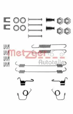 Kit de montagem das sapatas traseiras de tambor Peugeot 205 I