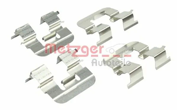 Kit de molas de fixação de sapatas de disco traseiras KIA Cerato III