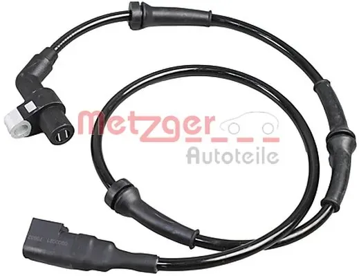 Sensor dianteiro de ABS 0900021 Metzger