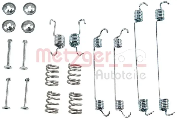 Kit de montagem das sapatas traseiras de tambor Mitsubishi Space Star DG0