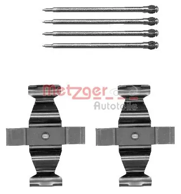 Kit de reparação dos freios dianteiros Mercedes E W211