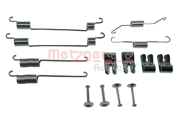 Kit de montagem das sapatas traseiras de tambor Ford Focus III