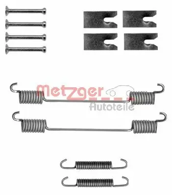 Kit de montagem das sapatas traseiras de tambor Citroen Jumper 244
