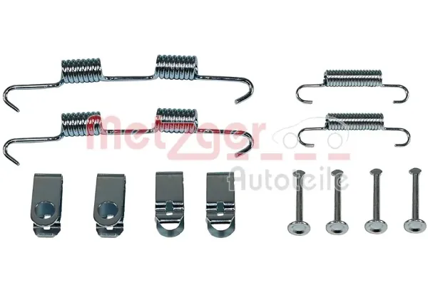 Kit de montagem das sapatas traseiras de tambor KIA Sorento III