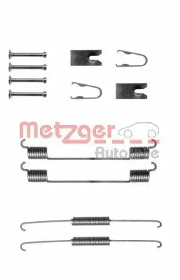 Kit de montagem das sapatas traseiras de tambor Fiat Palio 178DX