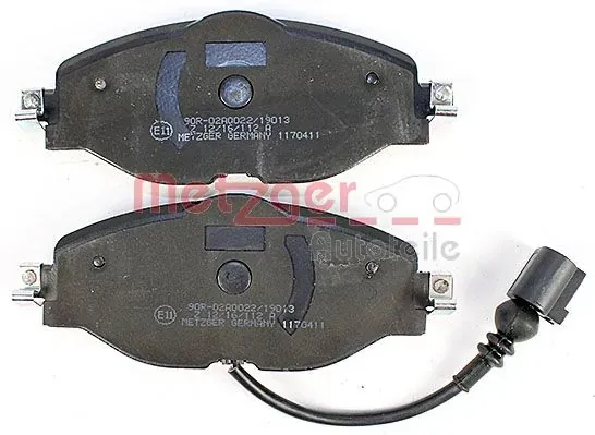  Sapatas do freio dianteiras de disco Volkswagen Passat 