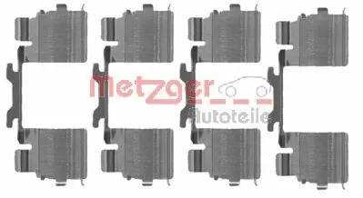 Kit de molas de fixação de sapatas de disco dianteiras Fiat Ducato III