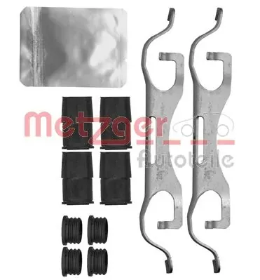 Kit de molas de fixação de sapatas de disco dianteiras Mercedes ML/GLE W166