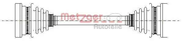 Semieixo traseiro Volkswagen Transporter T3