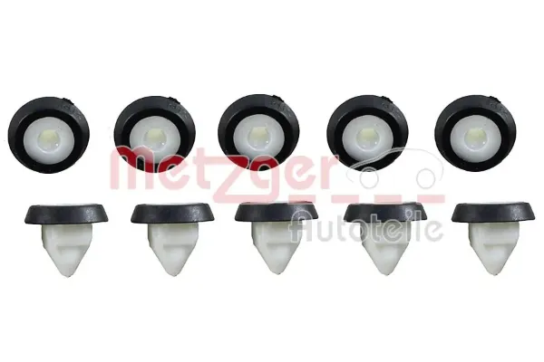 Cápsula (prendedor) de fixação do pára-choque traseiro N10621301 Bentley