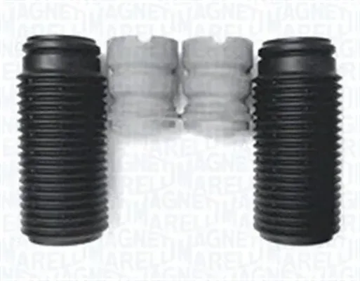 Pára-choque (grade de proteção) de amortecedor traseiro + bota de proteção 310116110010 Magneti Marelli