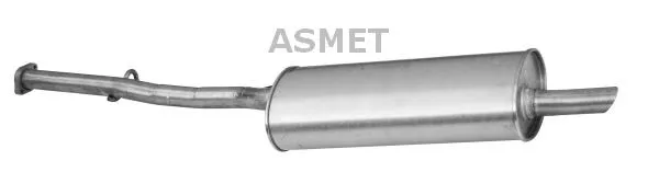 Silenciador, parte traseira 12034 Asmet
