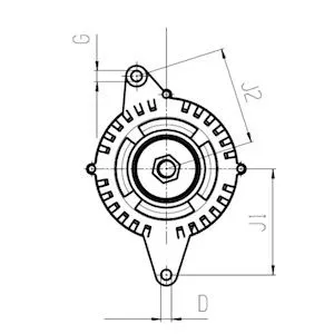 Gerador F032114720 Cargo