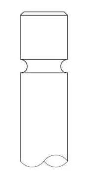 Válvula de admissão 1089032 Intervalves