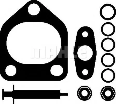 Vedante de turbina, kit de montagem 082TA14411000 Mahle Original