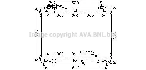 Radiador de esfriamento de motor Suzuki Grand Vitara JB