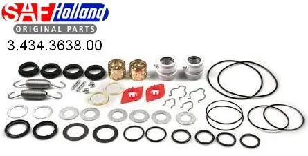 Mecanismo de aproximação (de auto-aproximação) das sapatas de tambor (kit de reparação levadiça) 3434363800 SAF