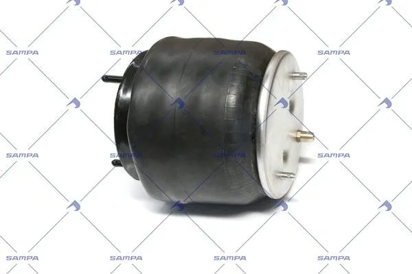 Coxim pneumático (suspensão de lâminas pneumática) do eixo SP556198K Sampa Otomotiv‏