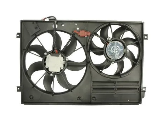 Ventilador elétrico de esfriamento montado (motor + roda de aletas) esquerdo D8W032TT Thermotec