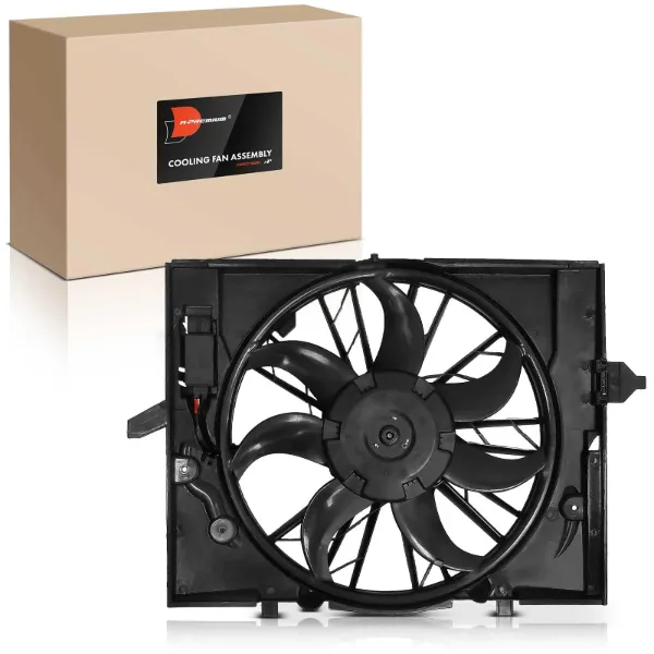 Difusor do radiador de esfriamento, montado com motor e roda de aletas 17427524881 BMW
