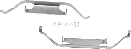 Kit de molas de fixação de sapatas de disco dianteiras 34111157687 BMW