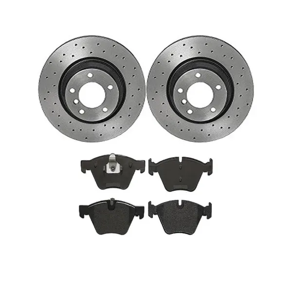 Sapatas do freio dianteiras de disco 34116799166 BMW