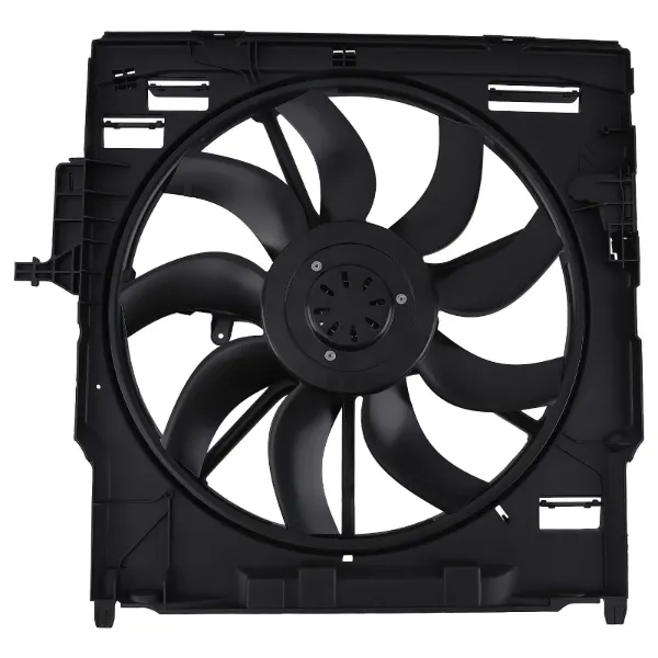 Ventilador elétrico de esfriamento montado (motor + roda de aletas) 17427634471 BMW