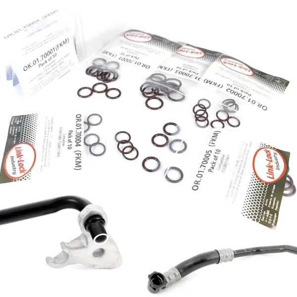 Vedante anular de tubos do sistema de lubrificação 17227613656 BMW