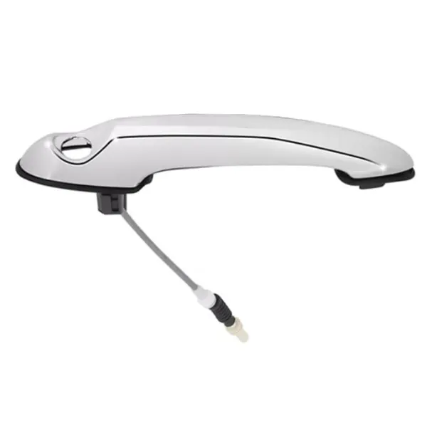 Maçaneta externa direita da porta traseira 51219803704 BMW