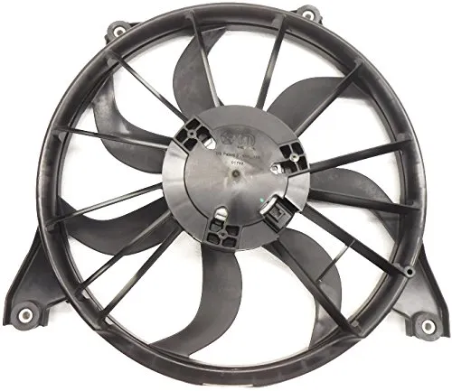 Ventilador elétrico de esfriamento montado (motor + roda de aletas) 68102116AA Chrysler