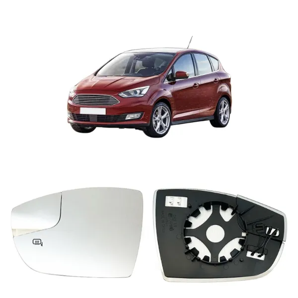 Elemento espelhado do espelho de retrovisão esquerdo CM5Z17K707H Ford