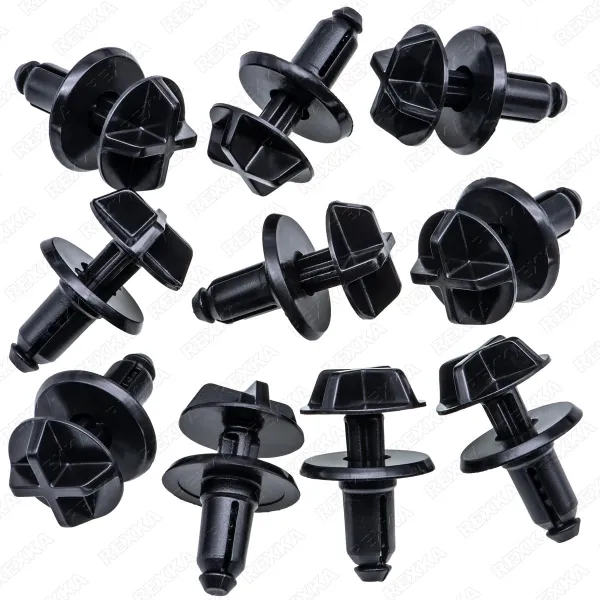 Cápsula (prendedor) de fixação de revestimento da porta W716510S300 Ford