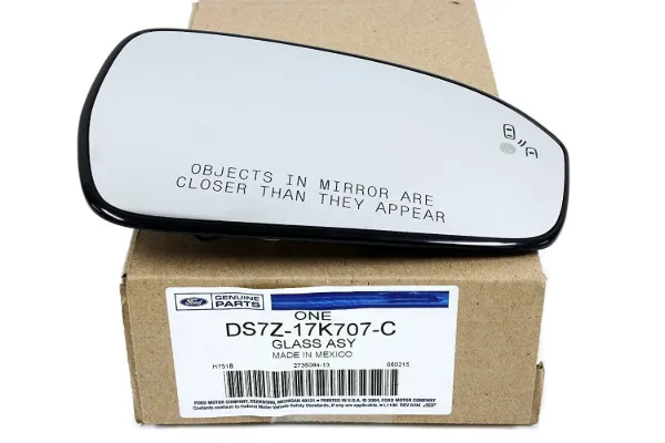 Elemento espelhado do espelho de retrovisão esquerdo DS7Z17K707C Ford