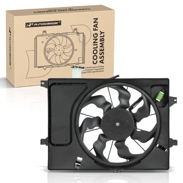 Difusor do radiador de esfriamento, montado com motor e roda de aletas 25380A6100 Hyundai/Kia