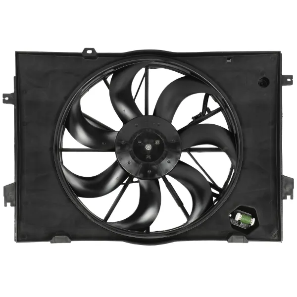 Difusor do radiador de esfriamento, montado com motor e roda de aletas 253802E250 Hyundai/Kia