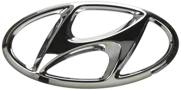 Emblema de tampa de porta-malas (emblema de firma) 863002W000 Hyundai/Kia