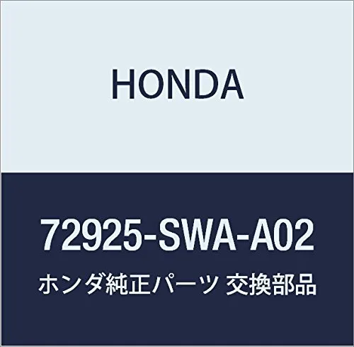Moldura da porta traseira direita superior 72925SWAA02 Honda