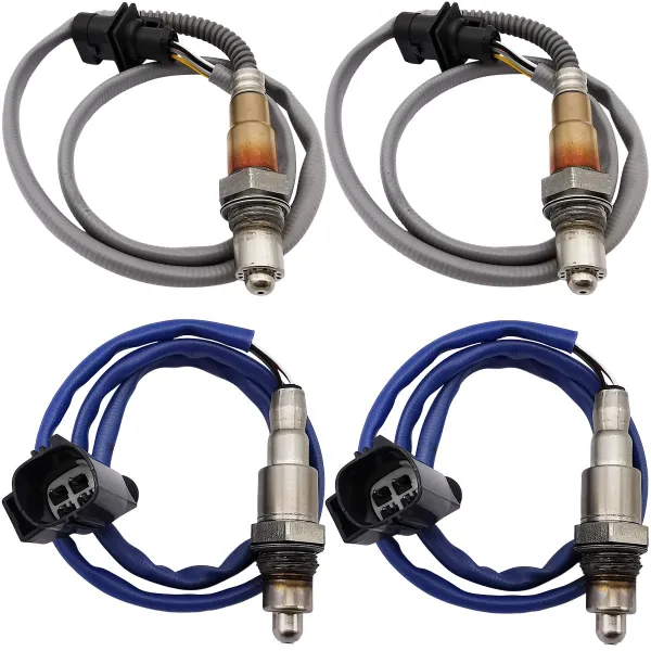 Sonda lambda, sensor de oxigênio até o catalisador C2D24756 Jaguar