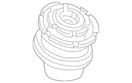 Coxim (suporte) esquerdo/direito de motor 2112403017 Mercedes