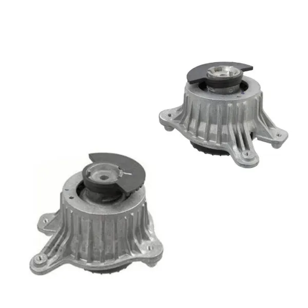 Coxim (suporte) esquerdo dianteiro de motor A2052400200 Mercedes