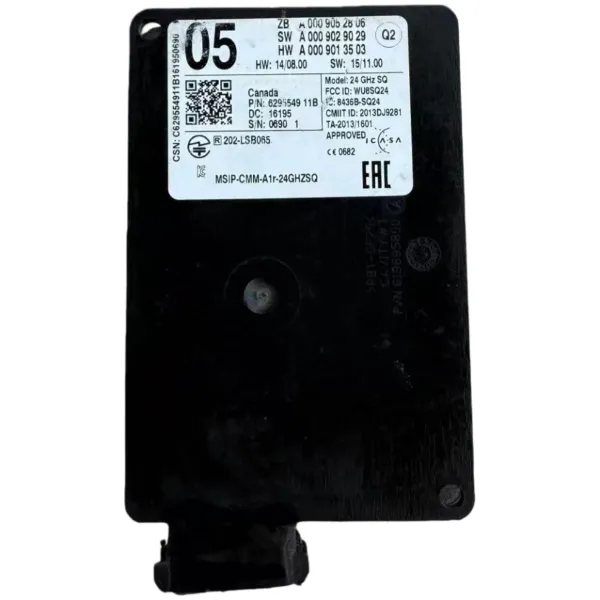 Sensor de radar de distância A0009052806 Mercedes